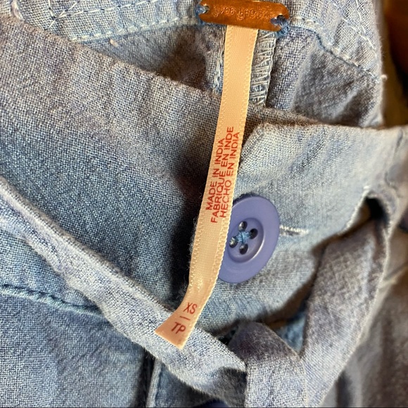 Free People Be the Change Slouch Pants NWOT - Picture 8 of 10